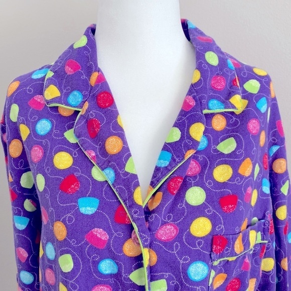 Vintage Y2K Victoria’s Secret gumdrop flannel pj set - Picture 7 of 10